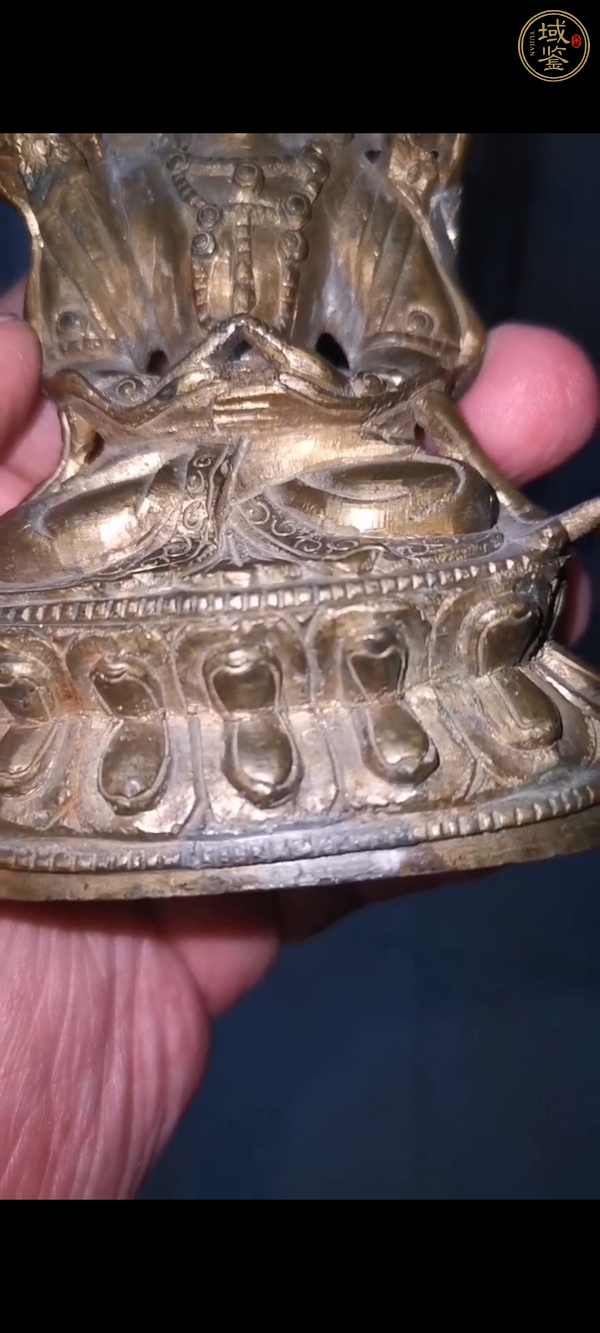 古玩銅器造像真品鑒賞圖