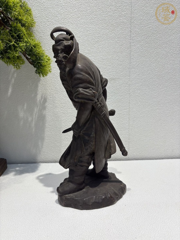 古玩雜項(xiàng)銅人物擺件真品鑒賞圖