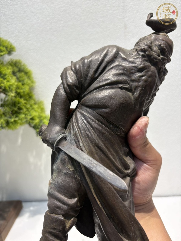 古玩雜項(xiàng)銅人物擺件真品鑒賞圖