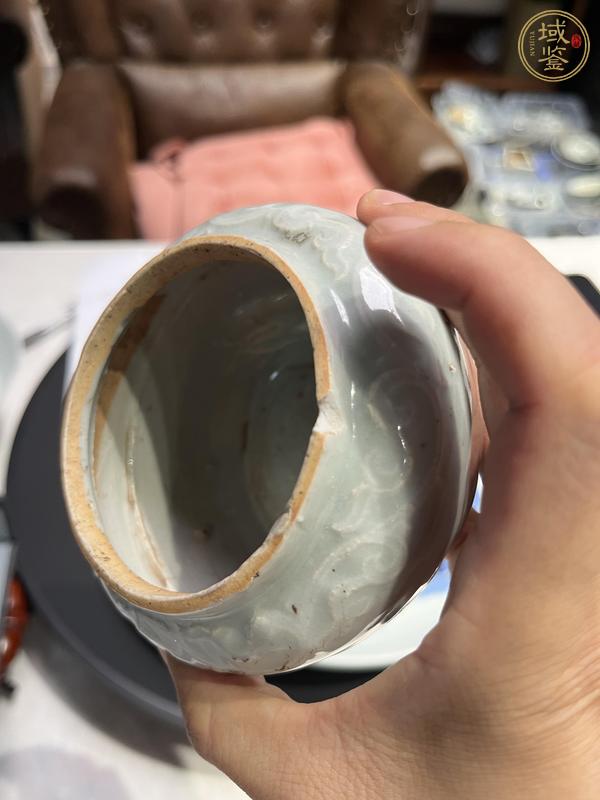 古玩陶瓷樞府釉印花罐真品鑒賞圖