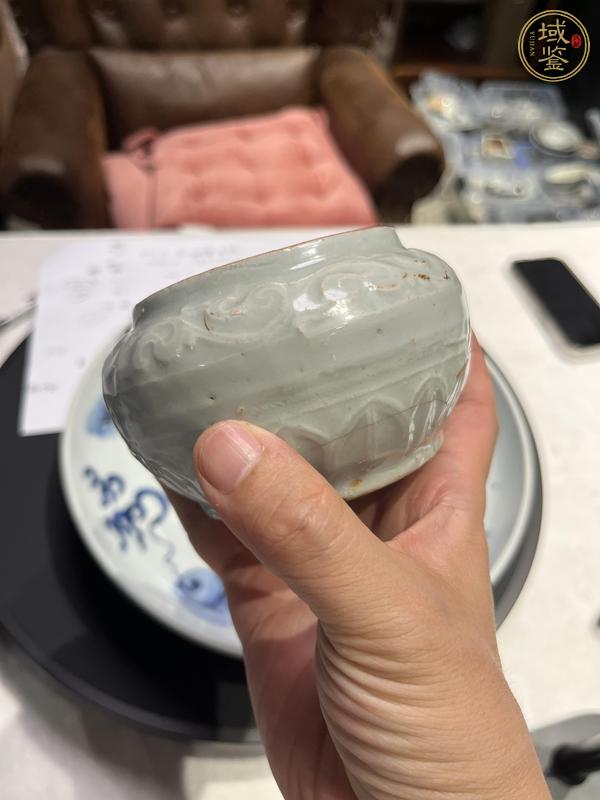 古玩陶瓷樞府釉印花罐真品鑒賞圖
