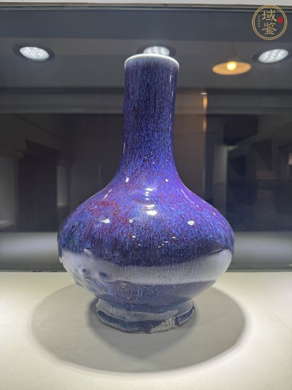 古玩陶瓷創匯期至80年代窯變釉瓶真品鑒賞圖