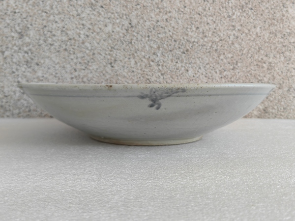 古玩陶瓷青花魚紋盤拍賣，當前價格850元