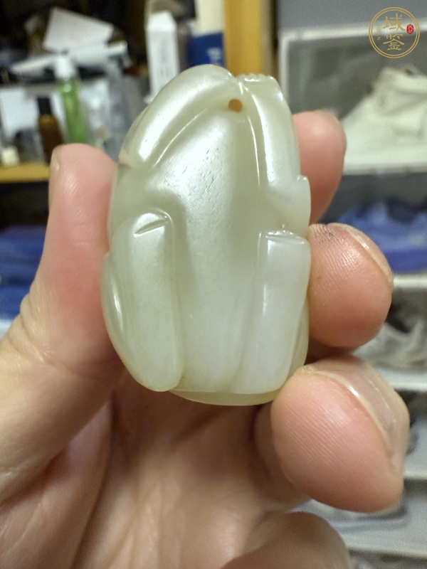 古玩玉器和田玉獸真品鑒賞圖