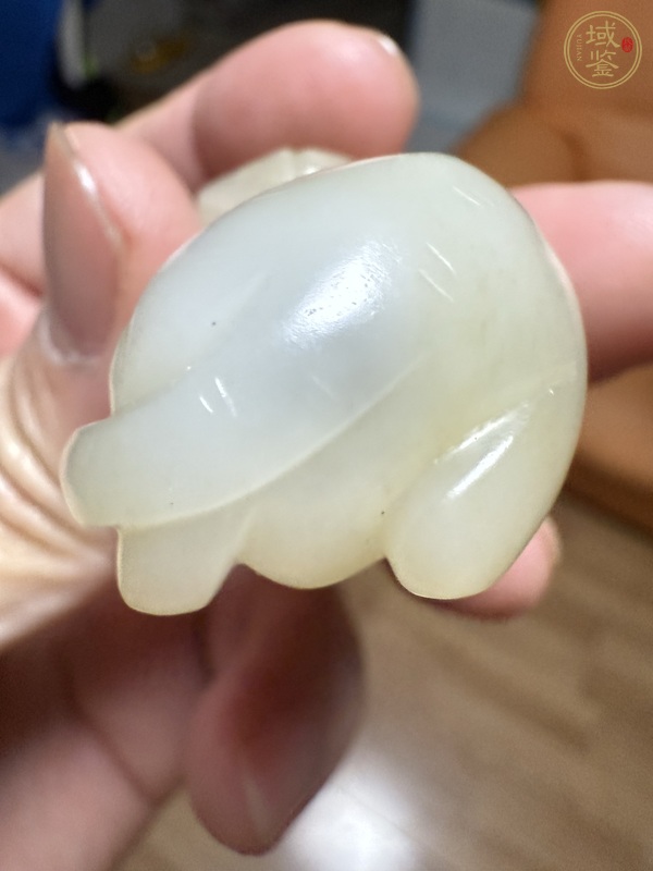 古玩玉器和田玉獸真品鑒賞圖