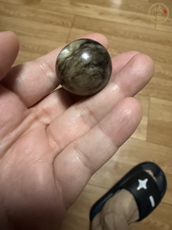 古玩玉器和田玉雕“素紋珠”真品鑒賞圖