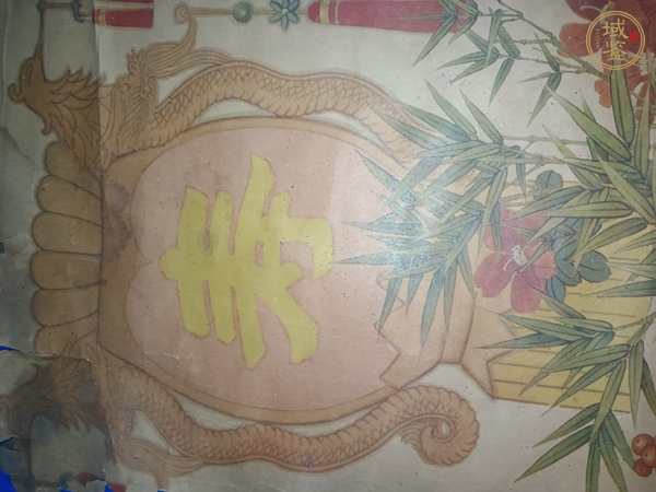 古玩字畫紙本博古圖真品鑒賞圖