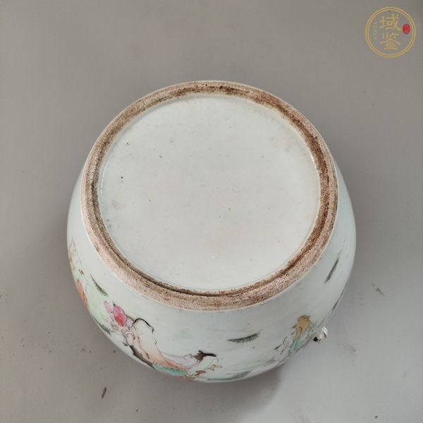 古玩陶瓷四系粥罐真品鑒賞圖