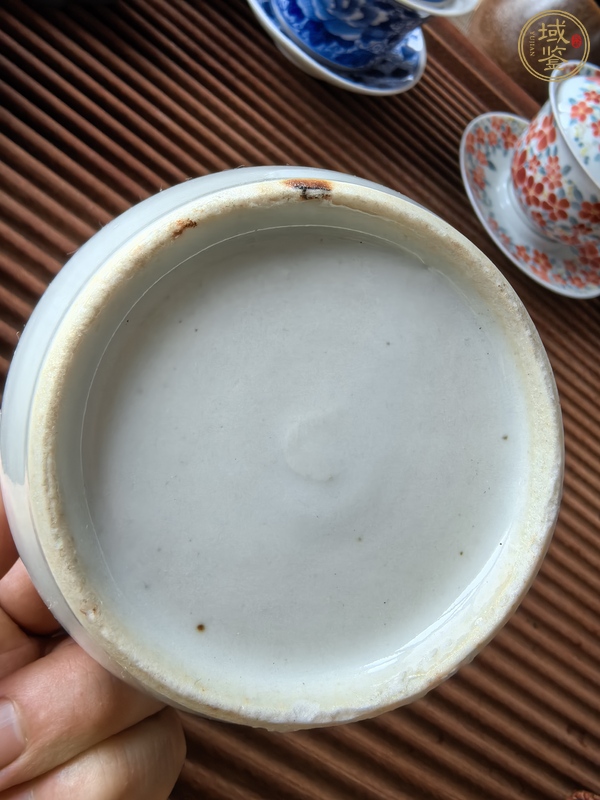 古玩陶瓷民國(guó)蓋盅真品鑒賞圖