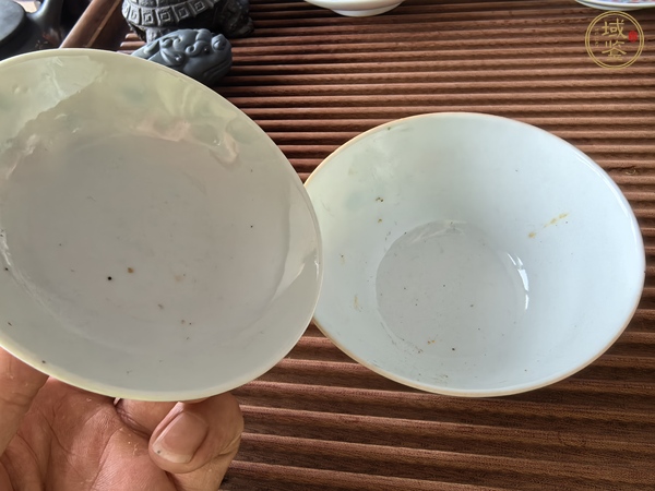 古玩陶瓷粉彩蓋碗真品鑒賞圖