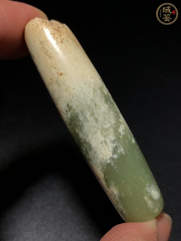 古玩玉器河磨玉雕“素紋勒”真品鑒賞圖
