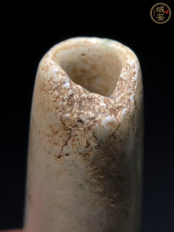 古玩玉器河磨玉雕“素紋勒”真品鑒賞圖