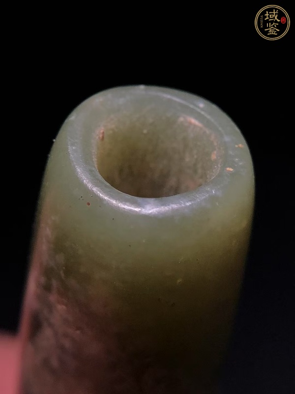 古玩玉器河磨玉雕“素紋勒”真品鑒賞圖