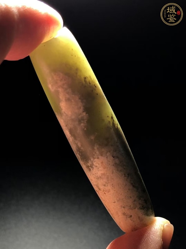 古玩玉器河磨玉雕“素紋勒”真品鑒賞圖