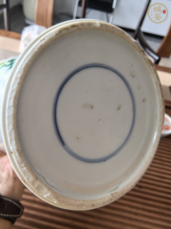 古玩陶瓷五彩花鳥紋瓶真品鑒賞圖