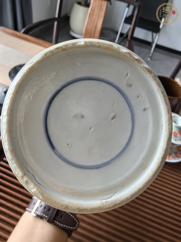 古玩陶瓷五彩花鳥紋瓶真品鑒賞圖
