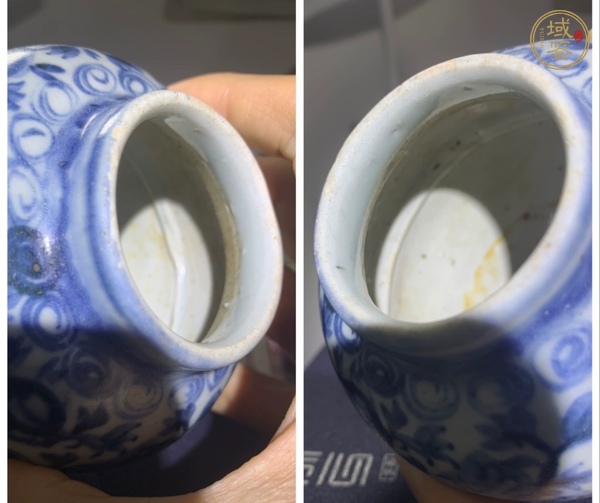 古玩陶瓷青花罐真品鑒賞圖