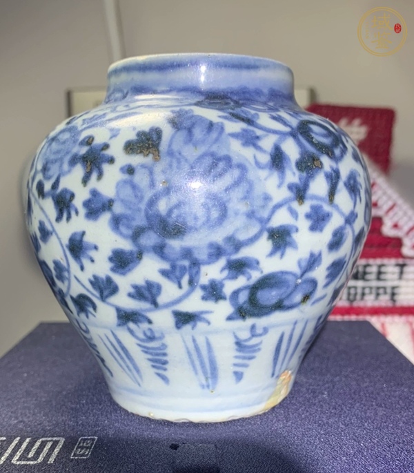 古玩陶瓷青花罐真品鑒賞圖