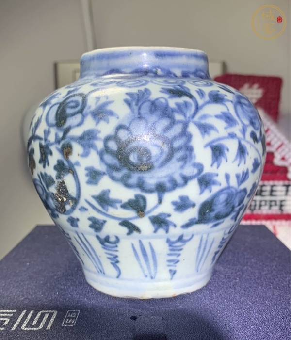 古玩青花罐真品鑒賞圖