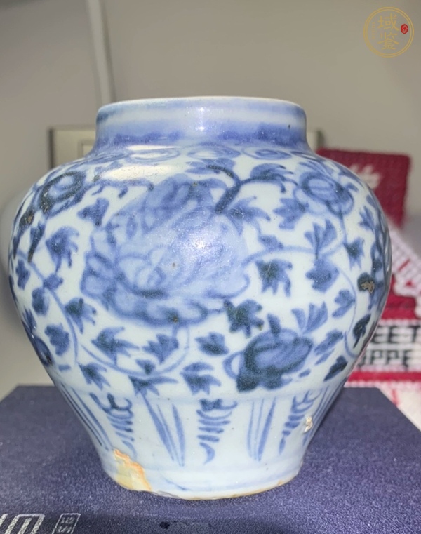 古玩陶瓷青花罐真品鑒賞圖