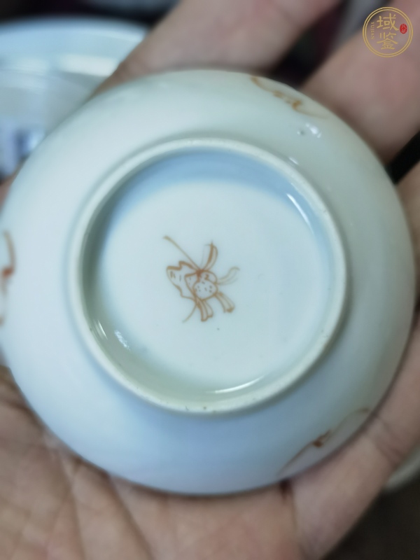 古玩粉彩盤(pán)真品鑒賞圖