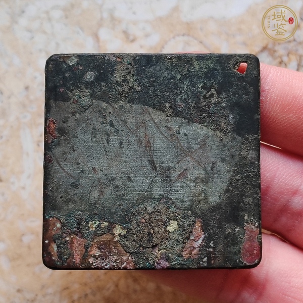 古玩銅器銅押印真品鑒賞圖