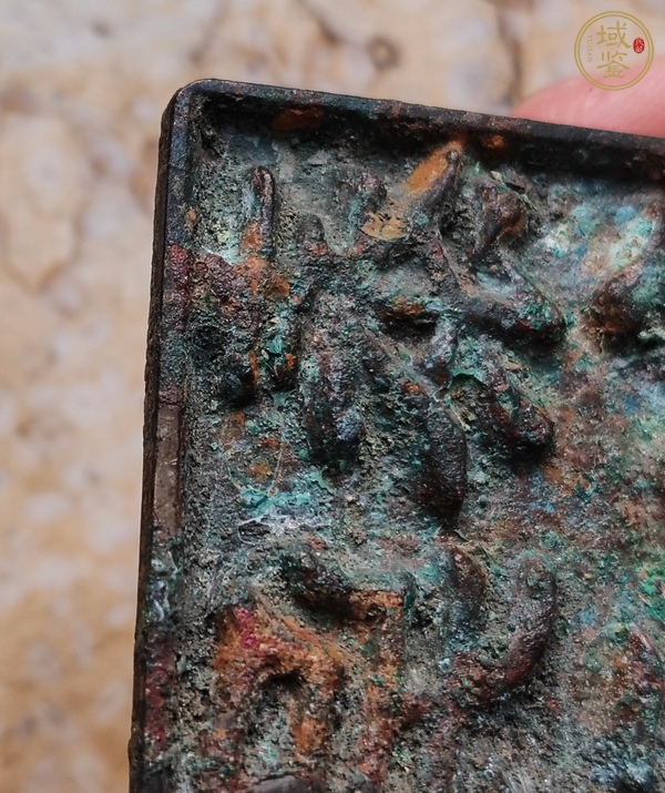 古玩銅器銅押印真品鑒賞圖