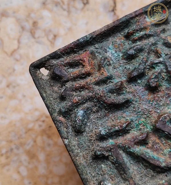 古玩銅器銅押印真品鑒賞圖