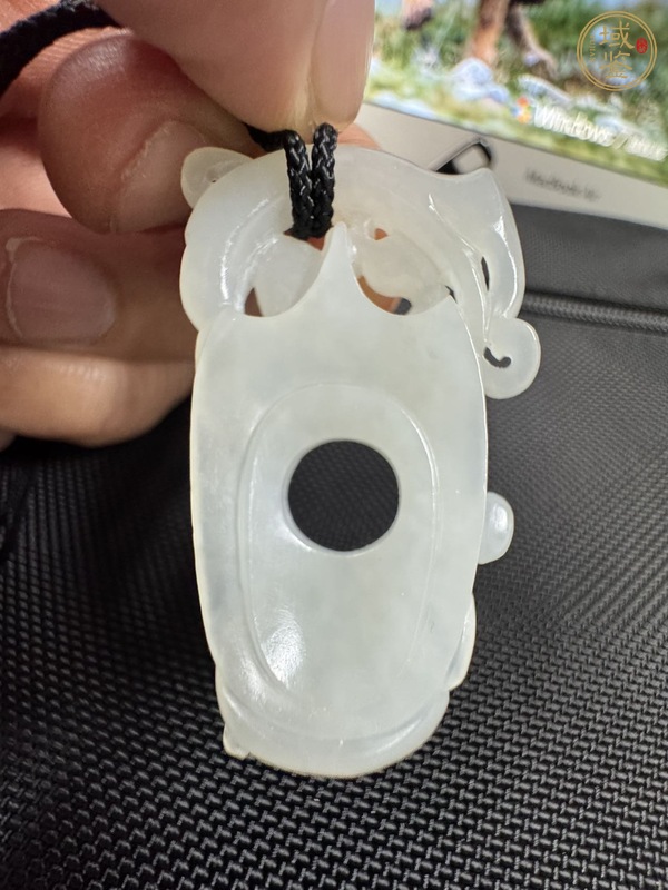 古玩玉器仿古玉雕雞心佩真品鑒賞圖
