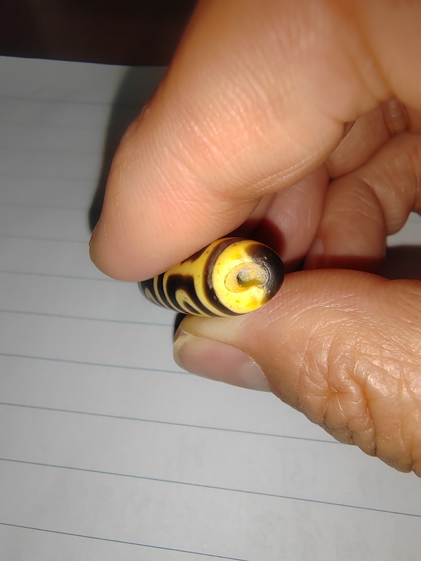 古玩玉器老料器天珠拍賣，當前價格300元