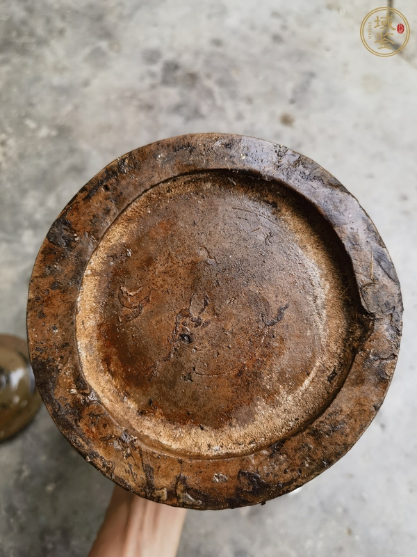 古玩陶瓷醬釉蓋罐真品鑒賞圖