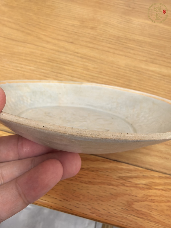古玩陶瓷青白釉花卉紋水洗真品鑒賞圖
