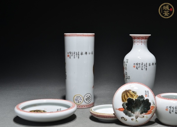 古玩陶瓷余正清瓷器一套真品鑒賞圖