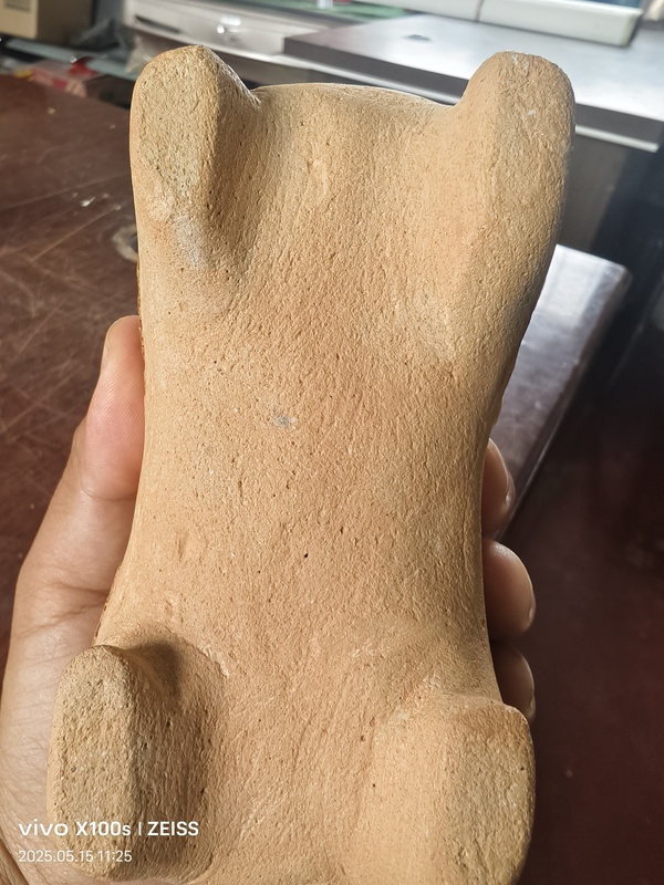 古玩陶瓷洪州窯青釉獅子擺件拍賣，當前價格3580元