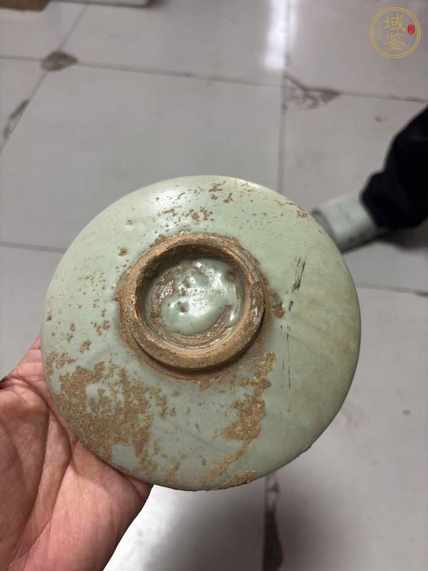 古玩陶瓷金代鈞瓷盤真品鑒賞圖