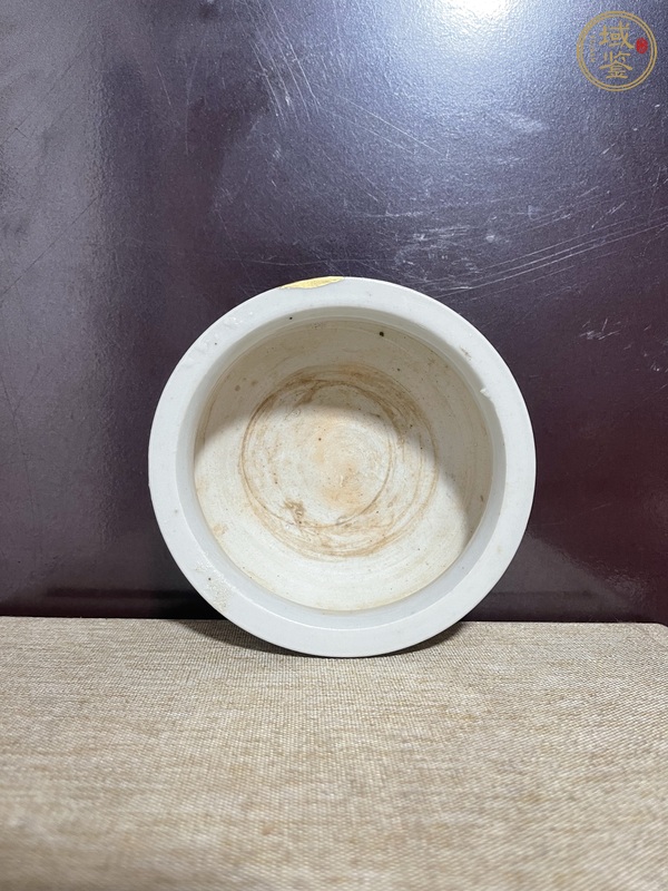 古玩陶瓷德化白瓷獅耳爐真品鑒賞圖