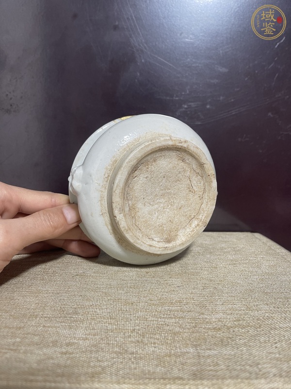 古玩陶瓷德化白瓷獅耳爐真品鑒賞圖