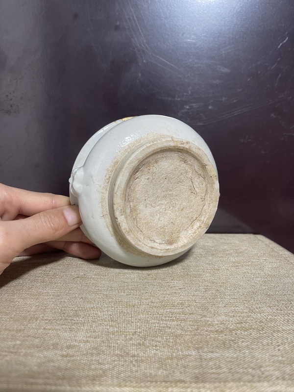 古玩陶瓷清德化白瓷獅耳爐拍賣(mài)，當(dāng)前價(jià)格1360元