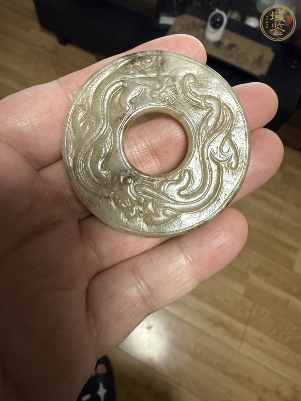 古玩仿古做舊玉璧真品鑒賞圖