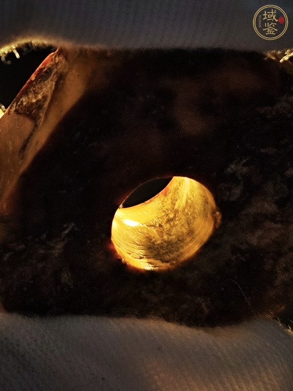 古玩玉器仿古做舊小玉璧真品鑒賞圖