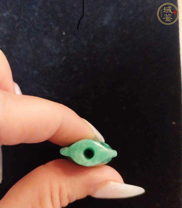 古玩玉器翡翠雕“雙耳瓶”真品鑒賞圖