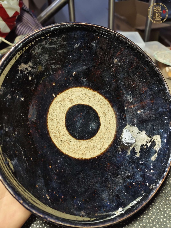 古玩陶瓷磁州窯系黑釉碗真品鑒賞圖