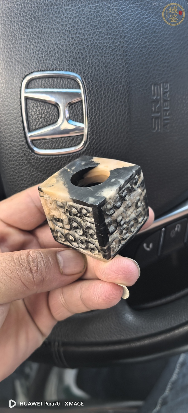 古玩玉器地方料玉琮真品鑒賞圖