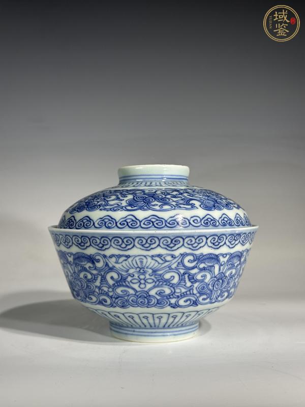 古玩陶瓷蓋碗真品鑒賞圖