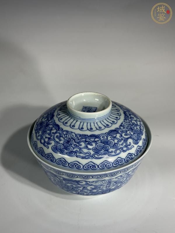 古玩陶瓷蓋碗真品鑒賞圖