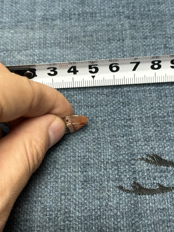 古玩陶瓷宋元精品老瑪瑙菱型珠拍賣，當(dāng)前價格89元
