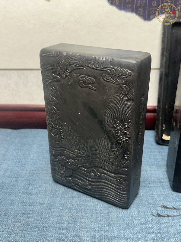 古玩陶瓷民國(guó)晚期硯臺(tái)真品鑒賞圖