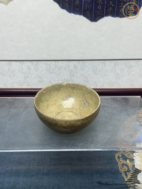 古玩陶瓷晉代青釉盞真品鑒賞圖