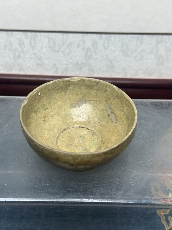 古玩陶瓷晉代青釉茶碗拍賣，當前價格269元