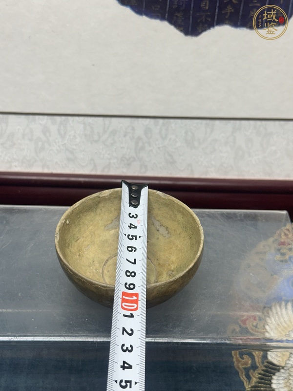 古玩陶瓷晉代青釉盞真品鑒賞圖